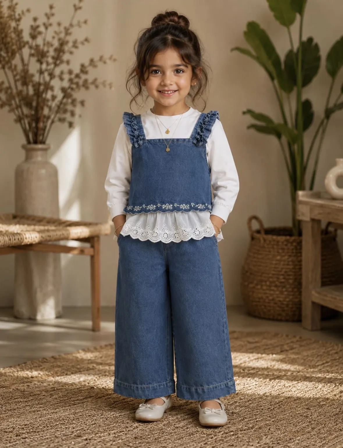 Denim Charm Co-ord Set