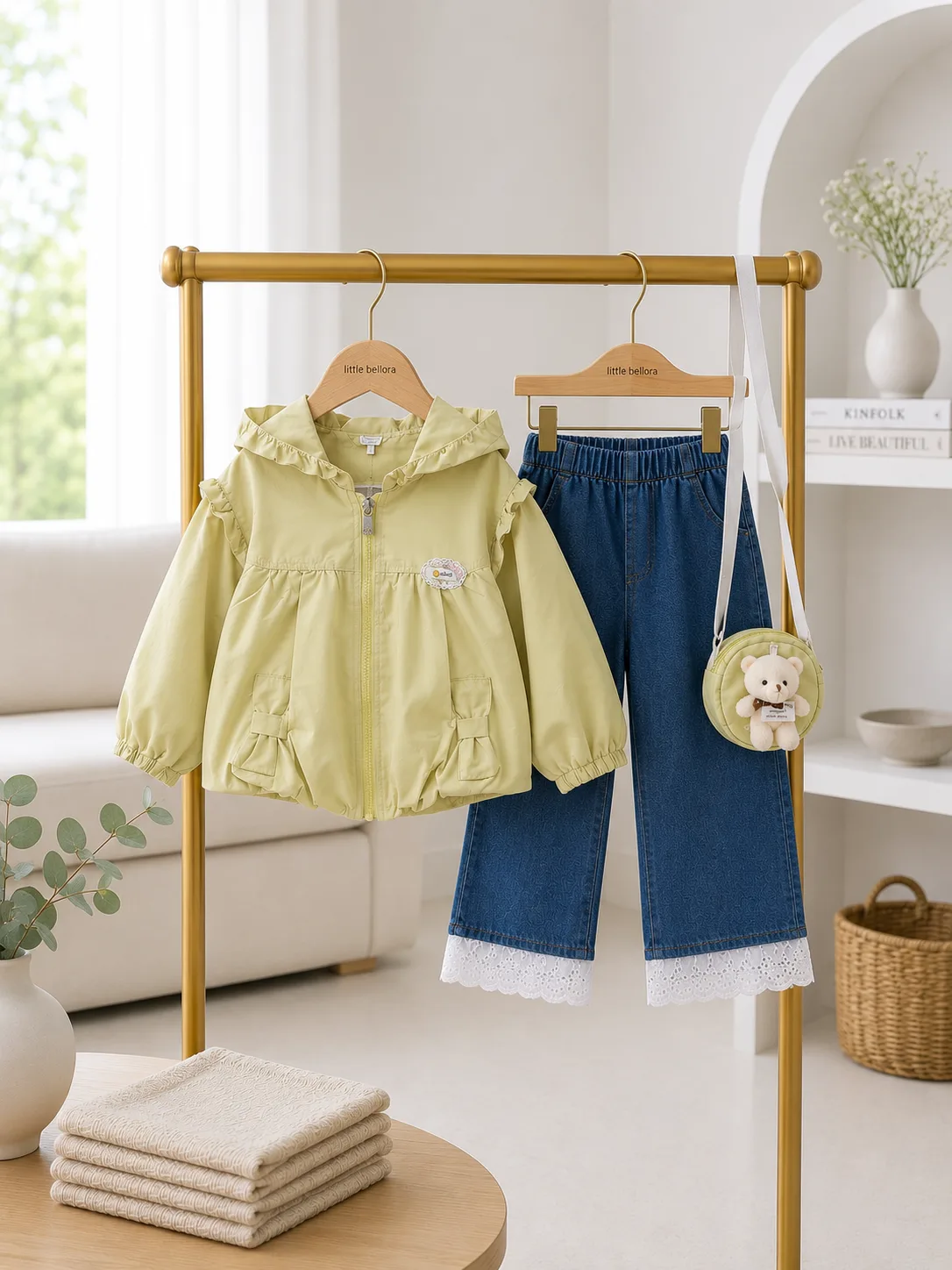 Hooded Jacket Set