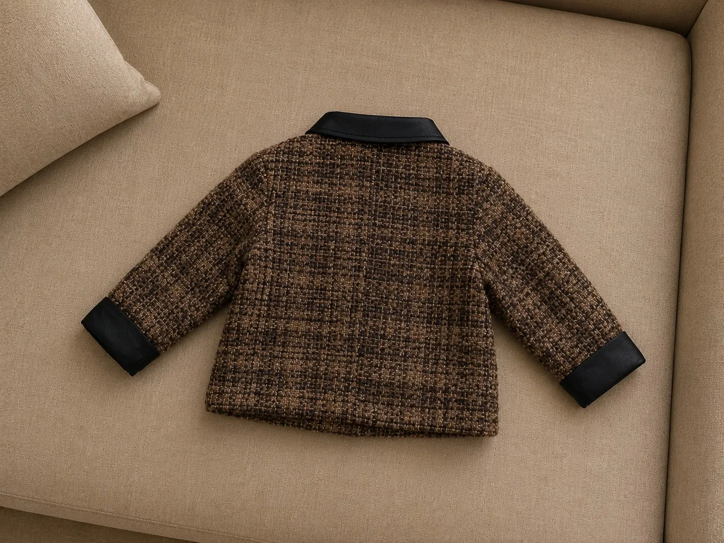 Mocha Luxe Tweed Jacket