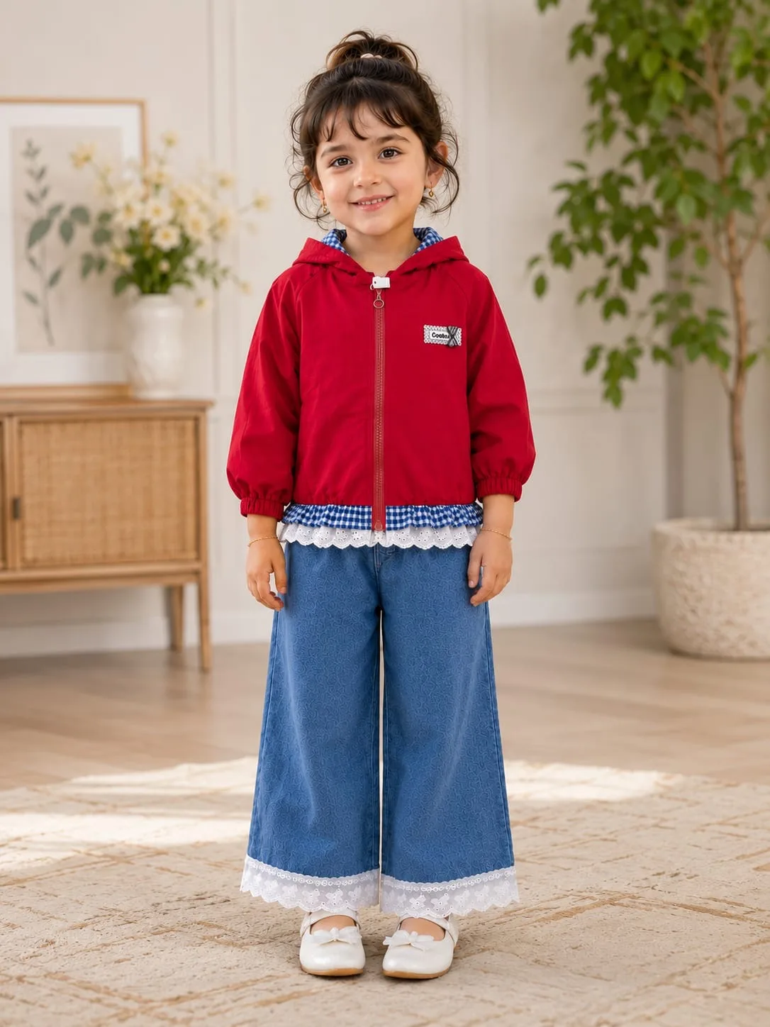 Hooded Jacket Set